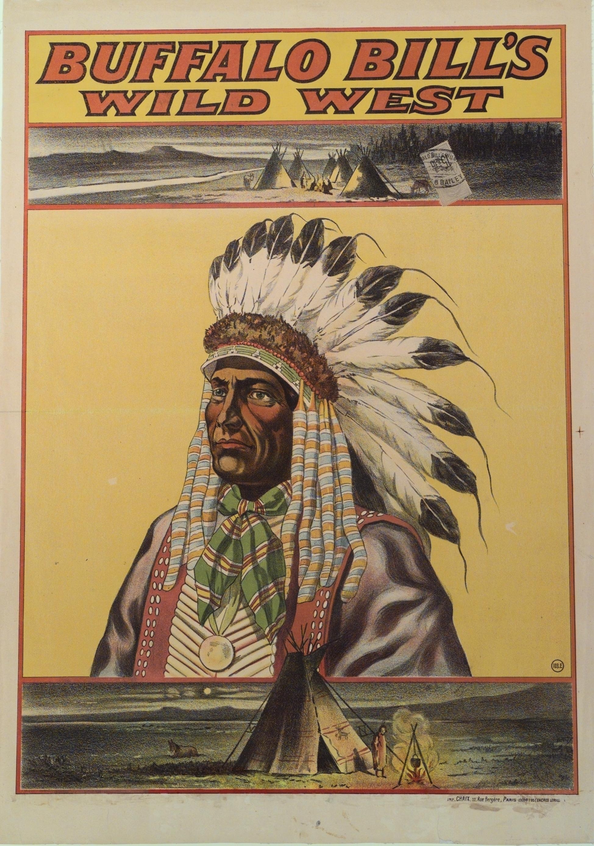 Indian Chief Sitting Bull NEW Poster Western 